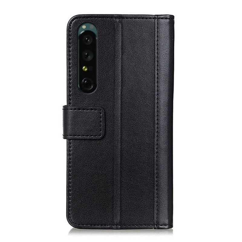 Θήκη Flip Sony Xperia 1 IV Δερμάτινο Styling